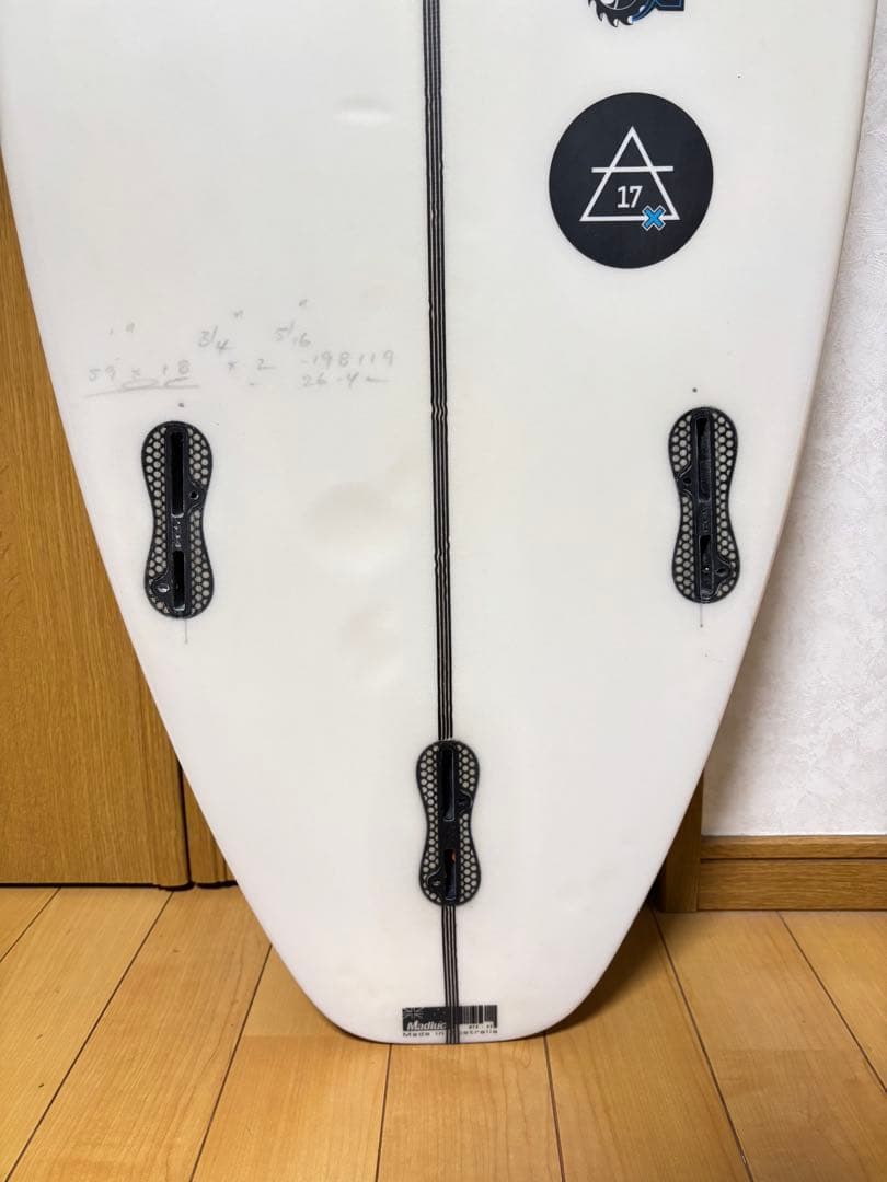 【美品】JS surfboard Air17X 5'9\" 26.4L