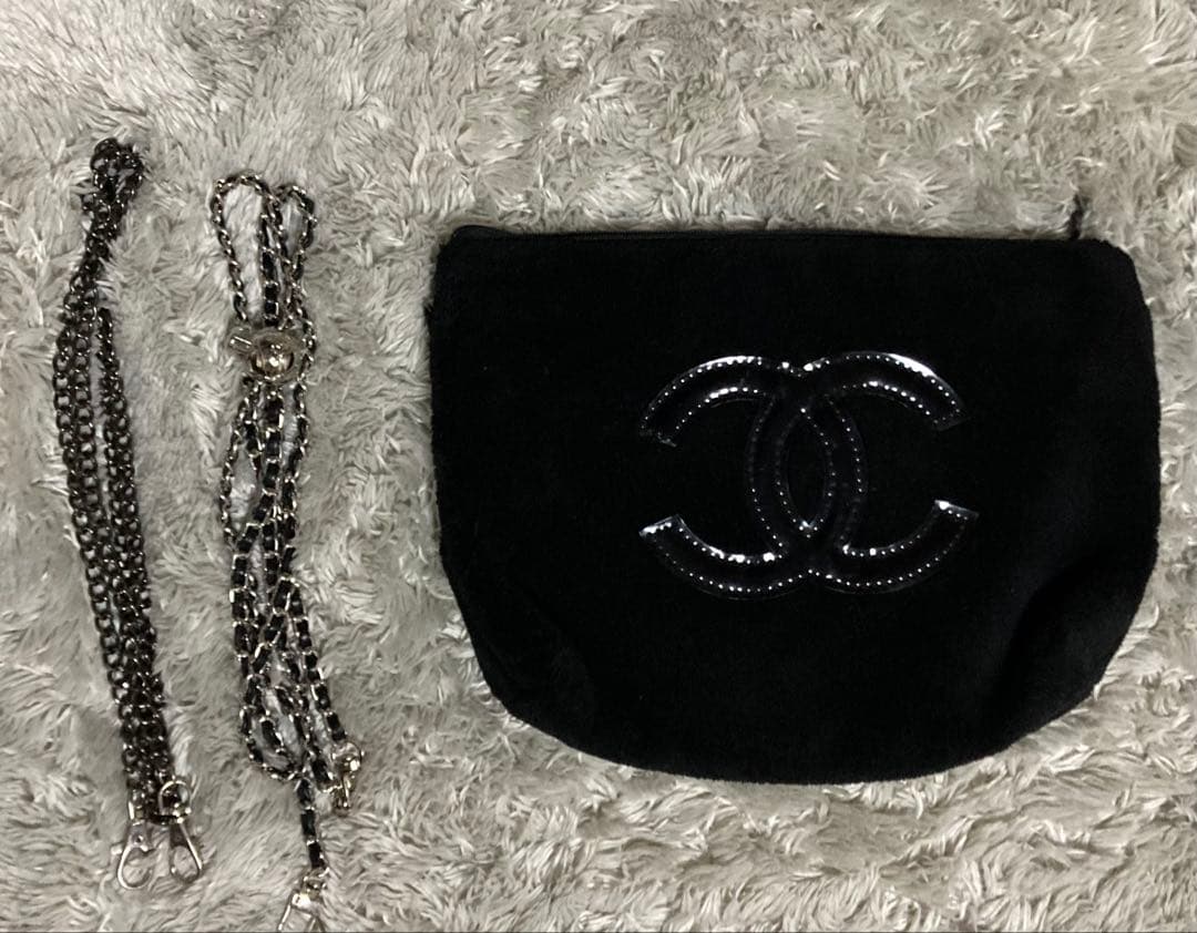 ☆*y様 CHANEL ブラック ショルダーバッグ　ノベルティ