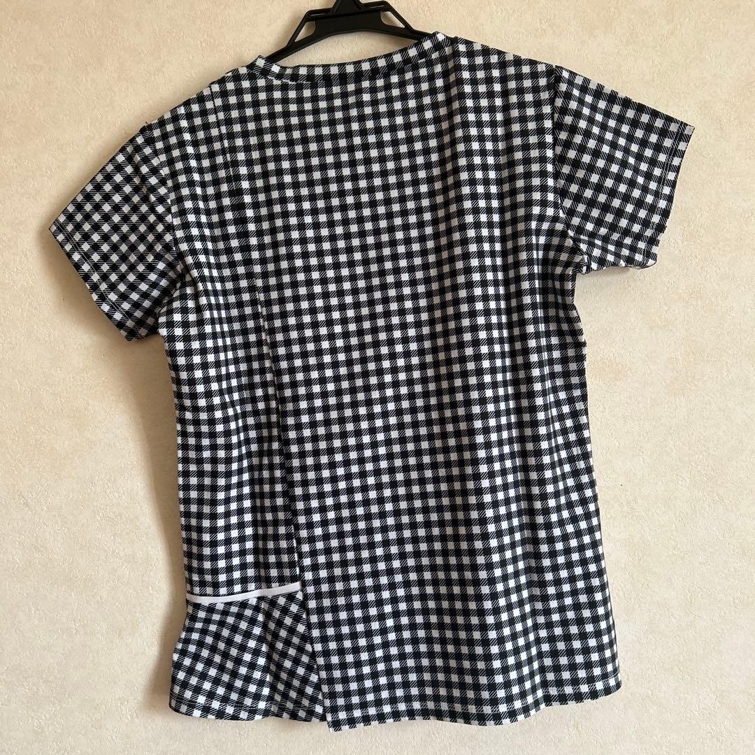 Admiral アドミラル　ウエア　テニス　M 新品　チェック柄紺色