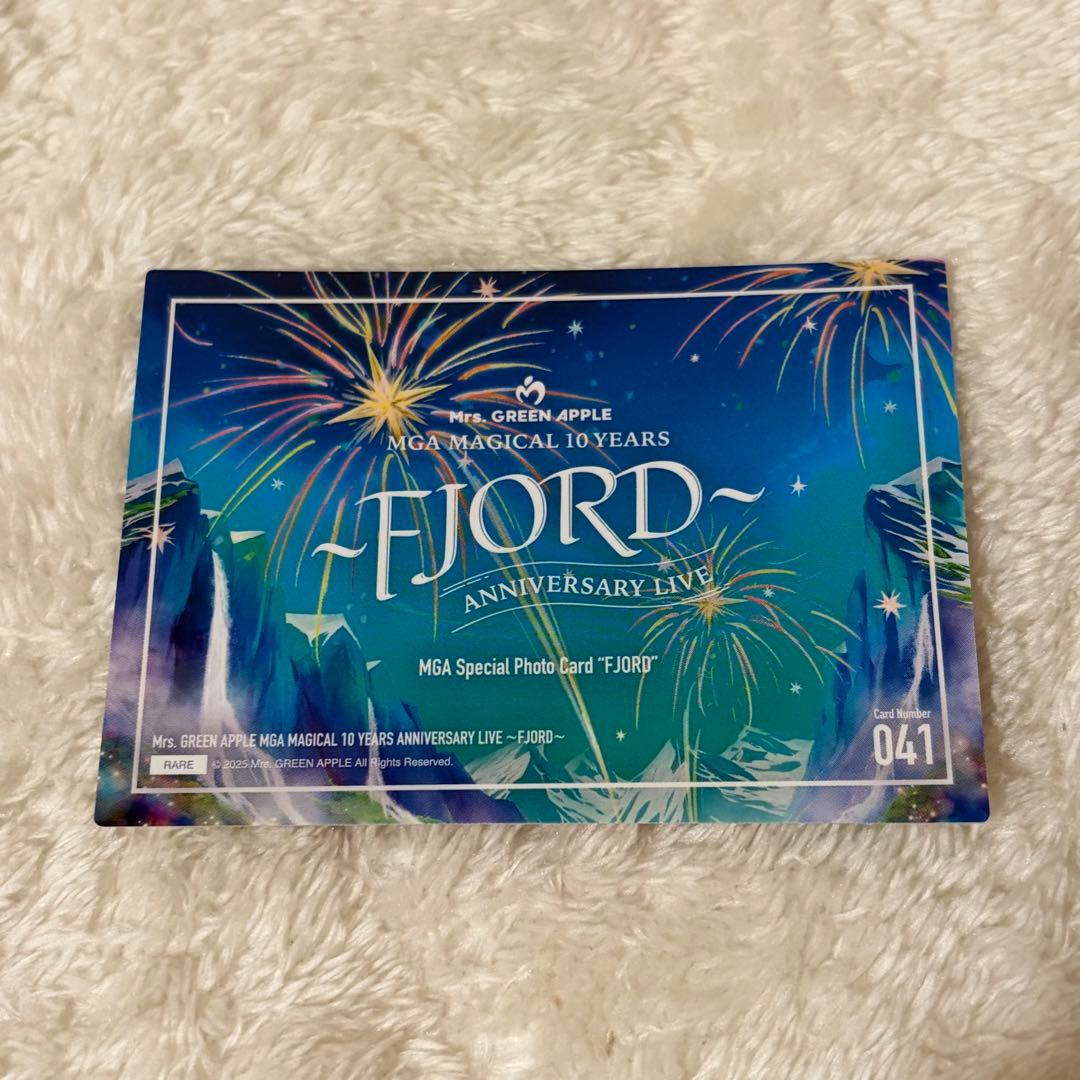 FJORDフォトカ 大森元貴レア