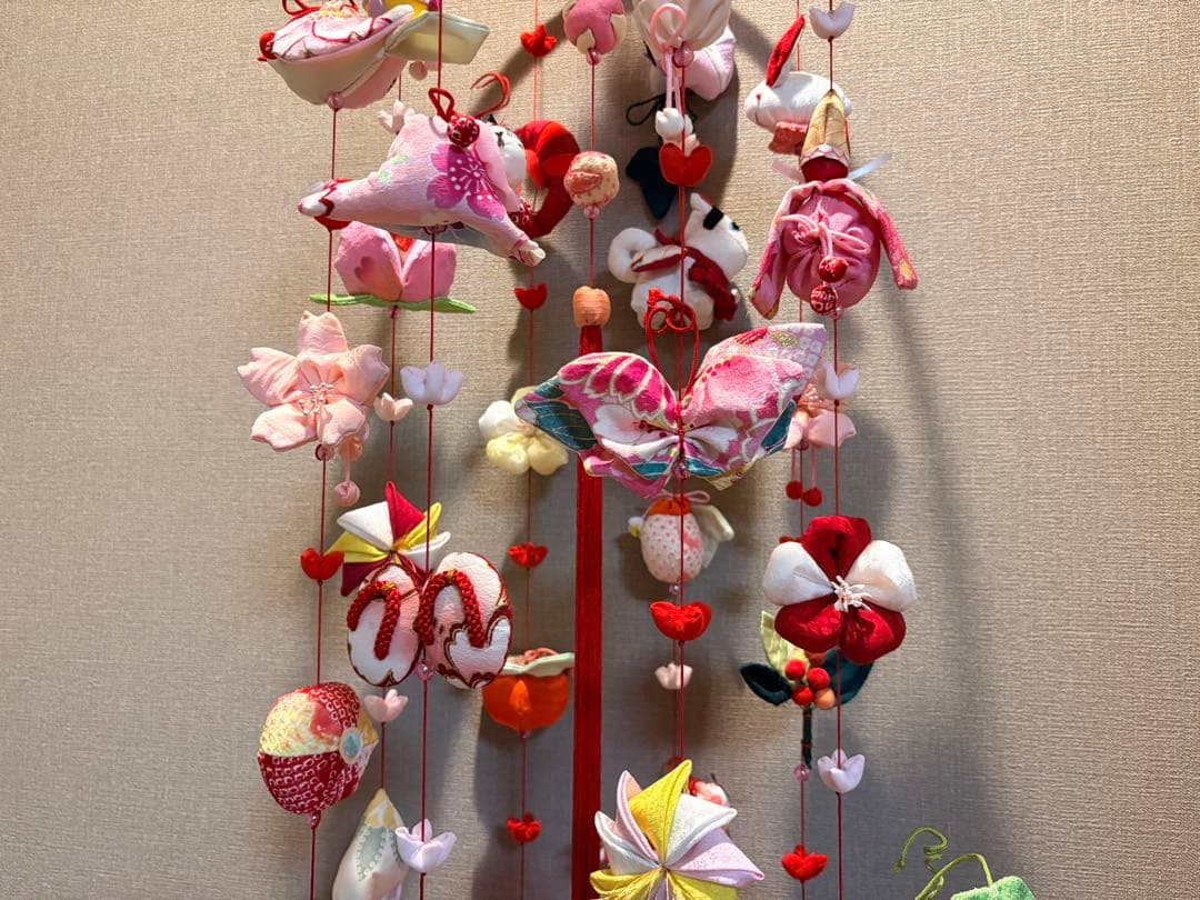 豪華つるし雛No.188・ひな祭り・桃の節句・さげもん吊るし飾り・初節句飾り