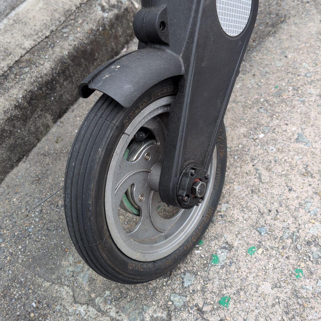 折りたたみ自転車 シルバー レッド