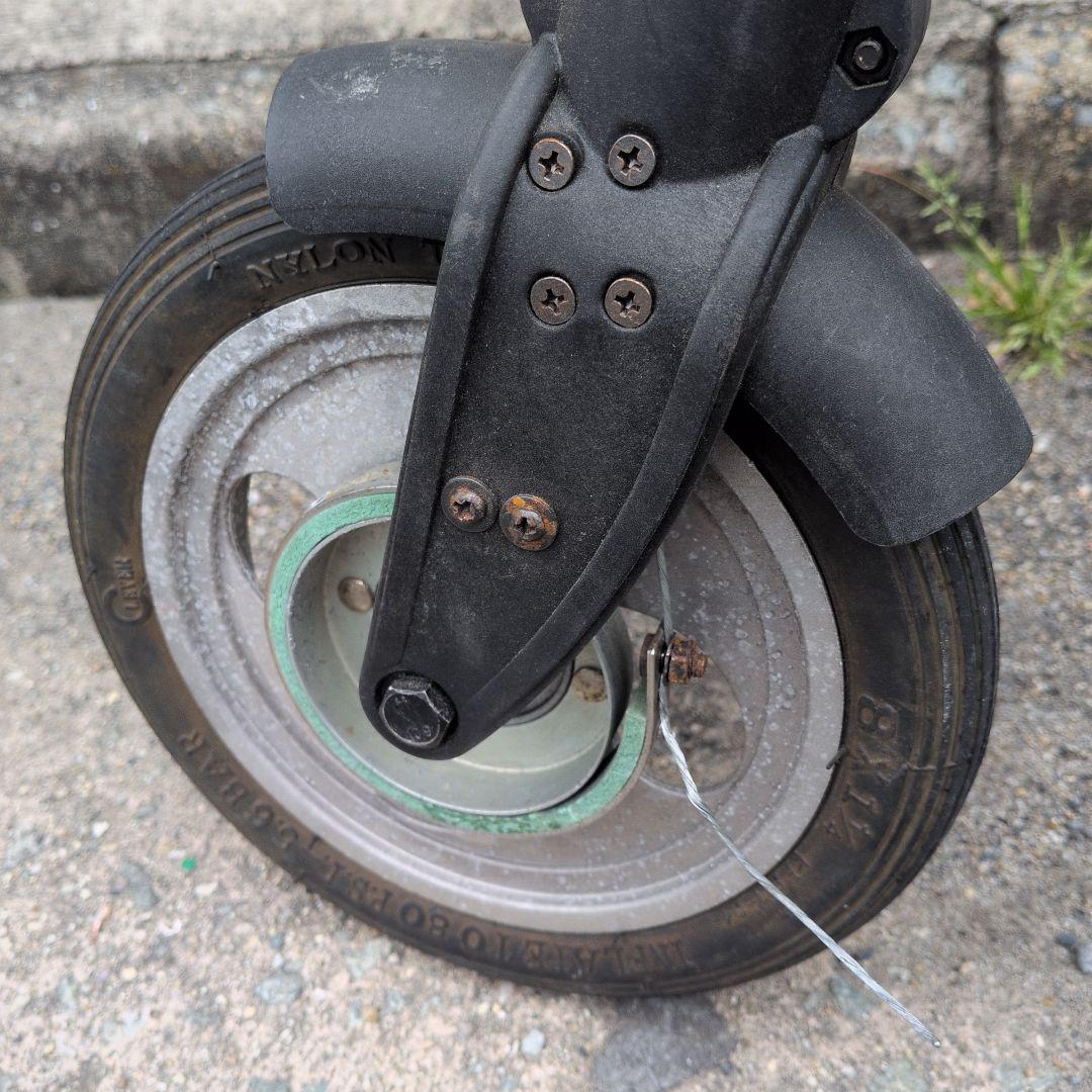 折りたたみ自転車 シルバー レッド