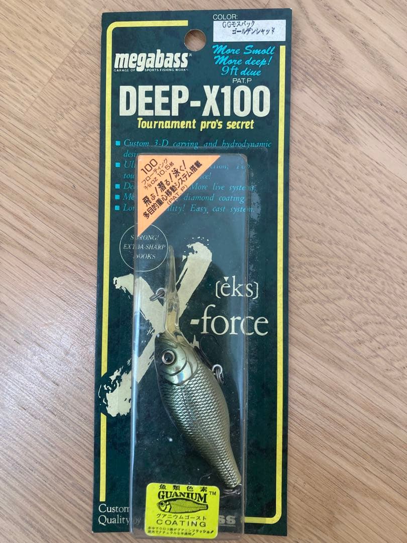 メガバス DEEP-X100 X200 5個セット オールドルアー 新品未使用