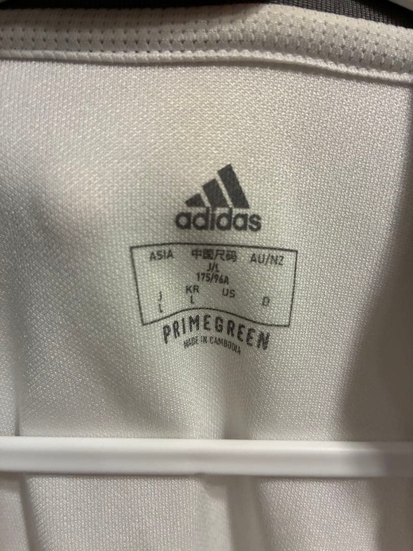 ユヴェントス adidas ホワイトジャージ Lサイズ