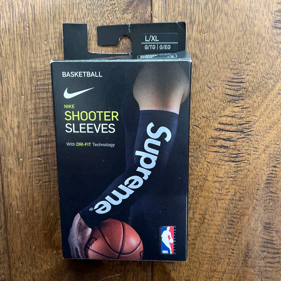 Supreme×Nike×NBAトリプルコラボ（シューティングスリーブ） 箱付き