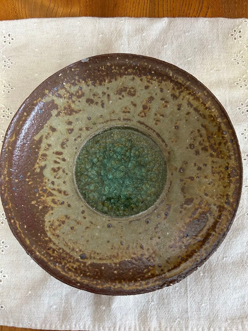 井上茂　皿 2枚セット、ざらつきアリ