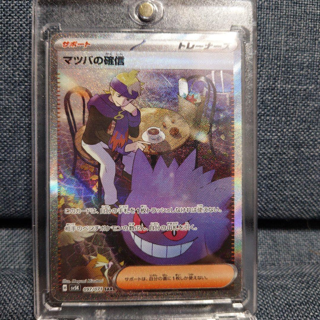 ☆ポケカ 自引きSAR 引退品 スグリ カキツバタ カシオペア他☆