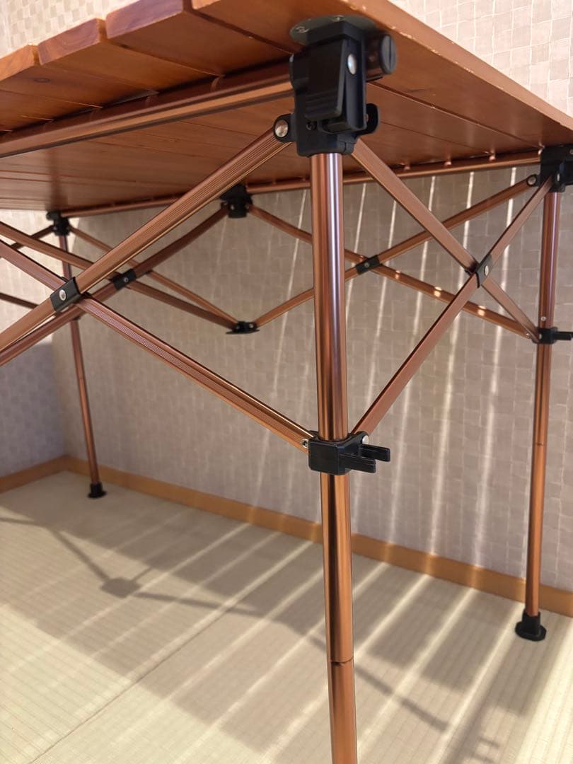 Coleman ナチュラルウッドロールテーブル クラシック(110)