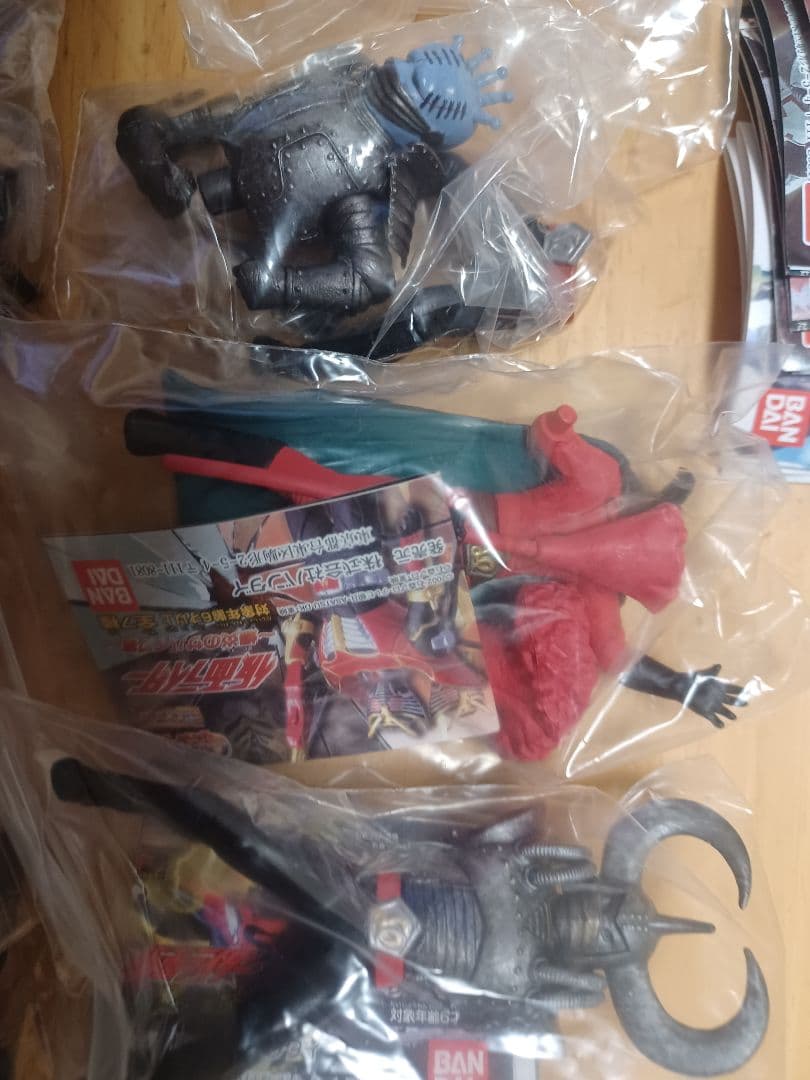 HG仮面ライダーよりデルザー軍団10体！