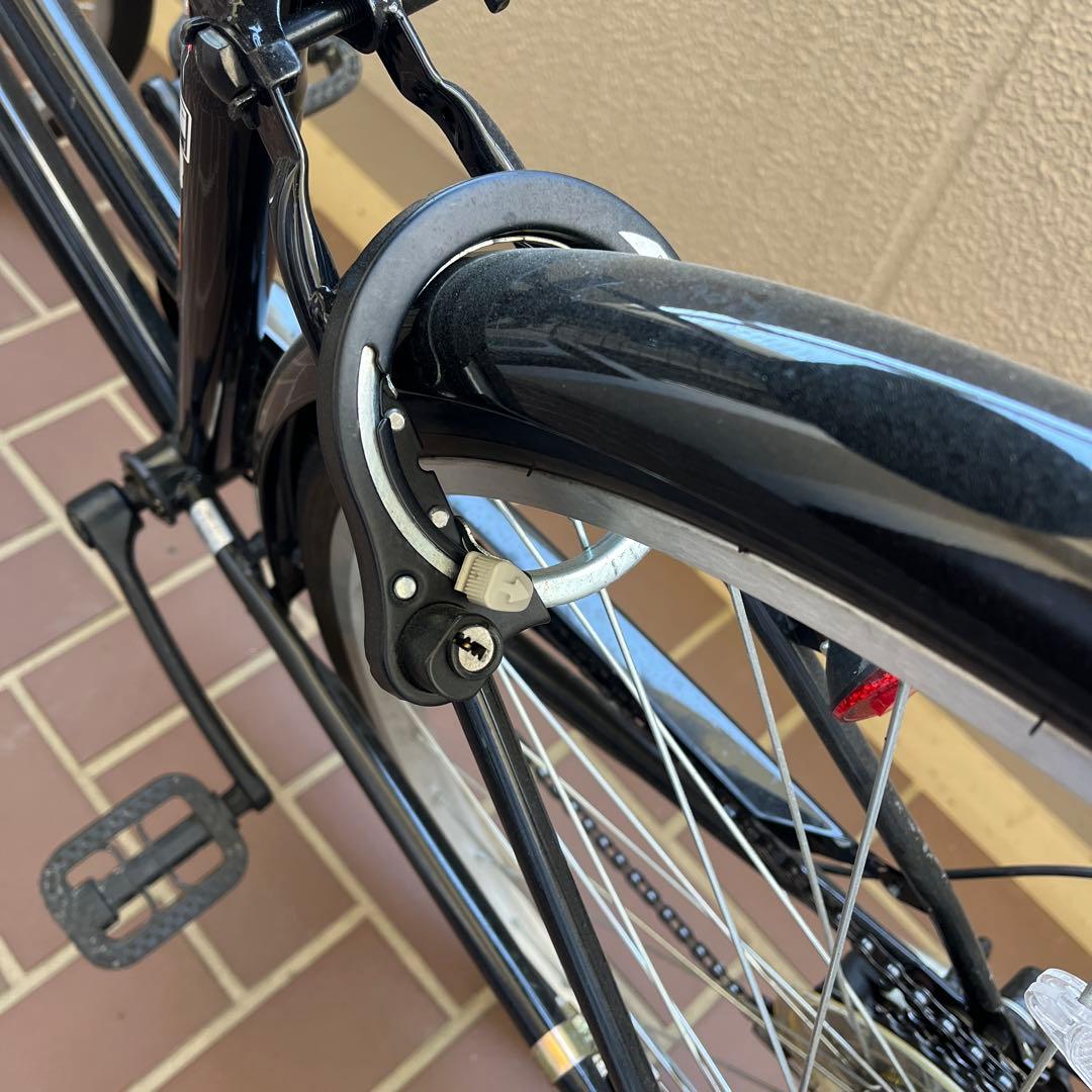 自転車本体　27インチ　ブラック