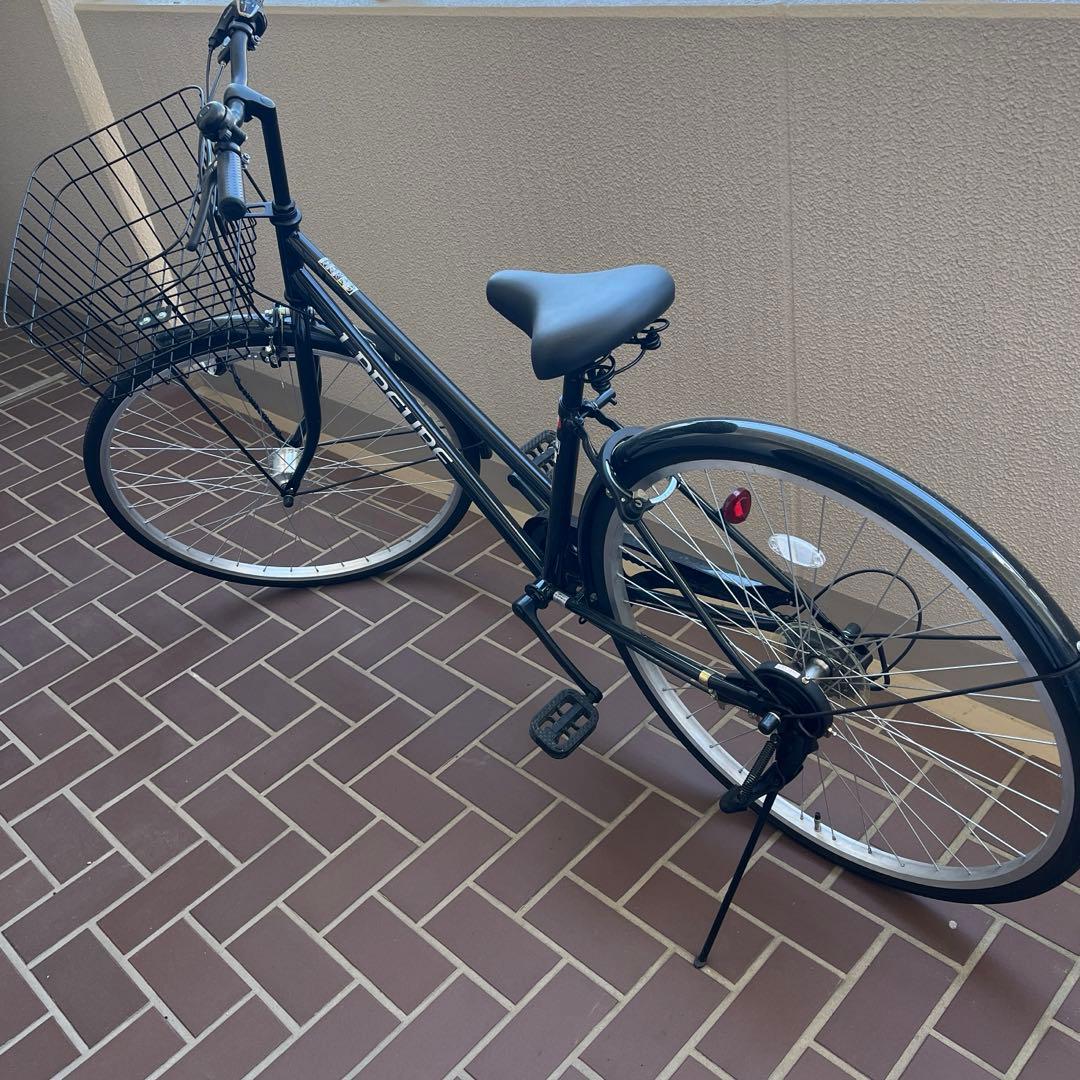 自転車本体　27インチ　ブラック
