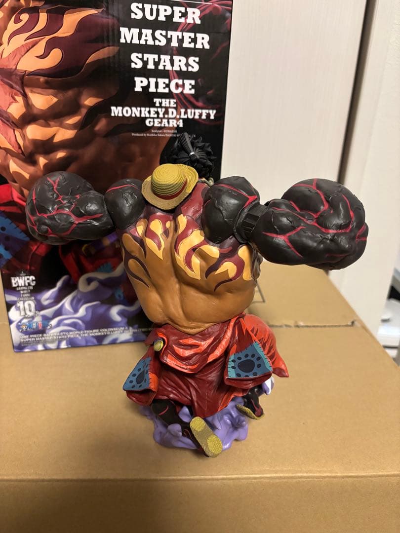 ワンピース ルフィ GEAR4 BWFC SMSP D賞　フィギュア
