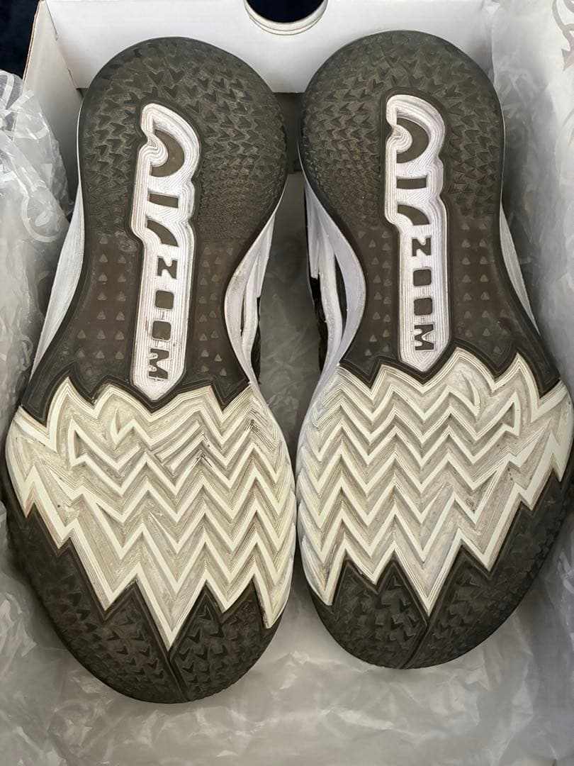 Nike バスケットボールシューズ ブラック/ホワイトGTカット2