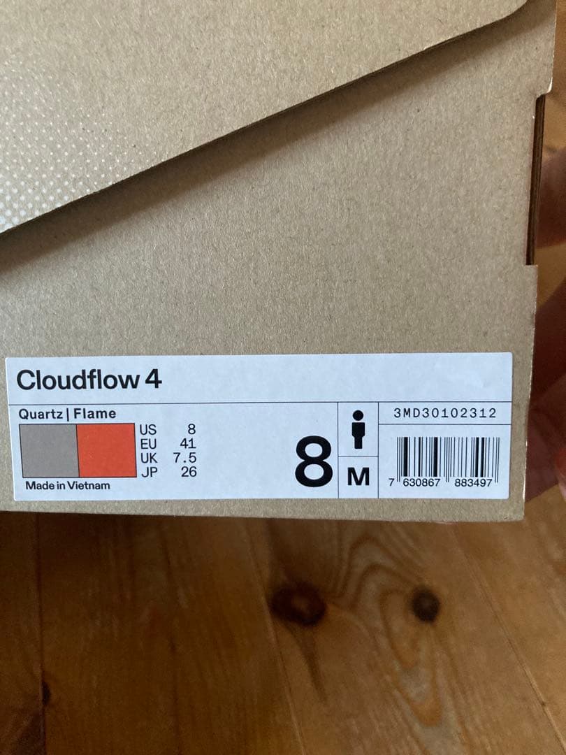 On cloud flow4 クラウドフロー4 26cm