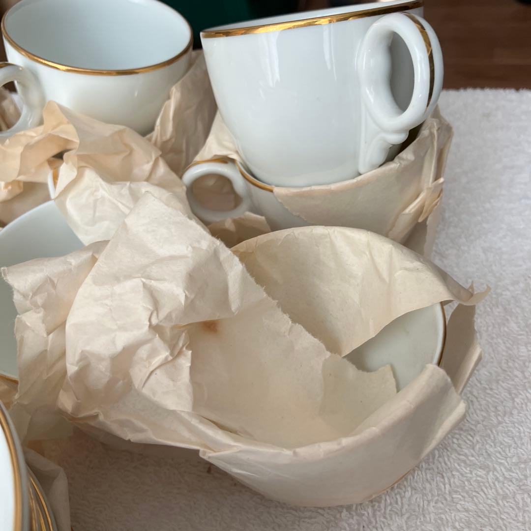 オールドノリタケ　カップ8個＆ソーサー8個