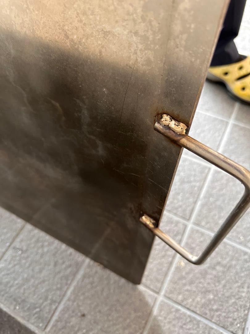 キャンプ　BBQ 鉄鉄板