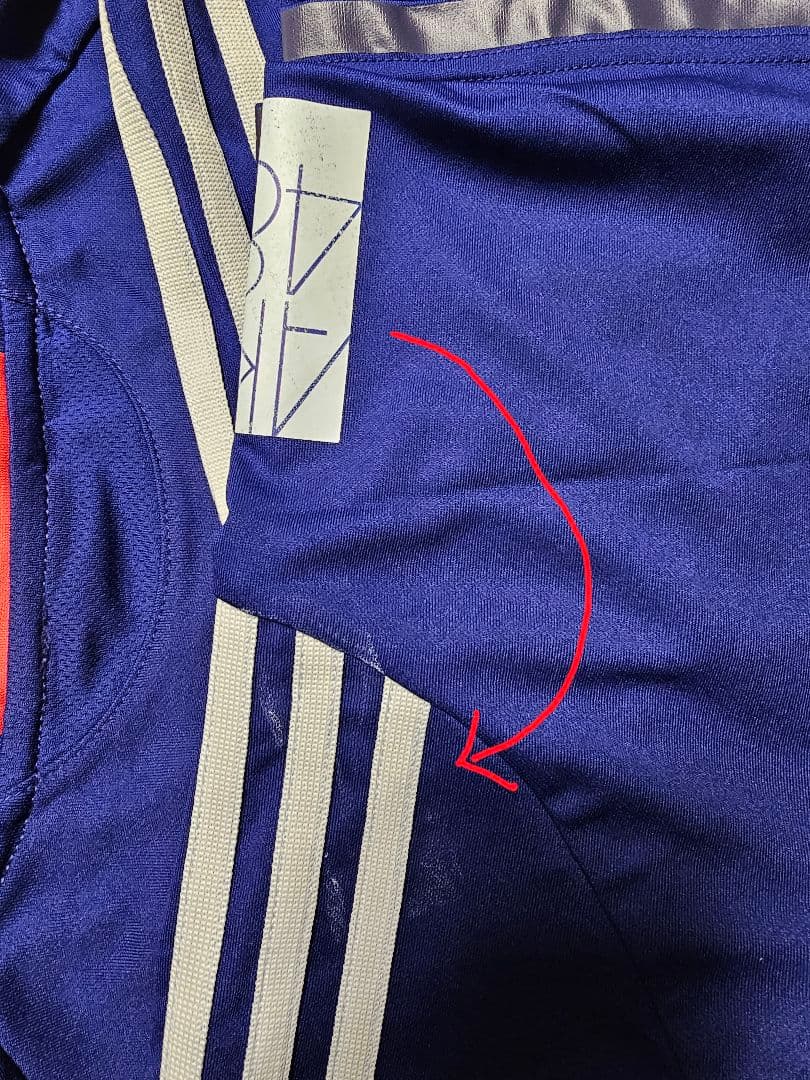 adidas　日本代表　サッカーユニフォーム　AKB48　大島優子　2010年