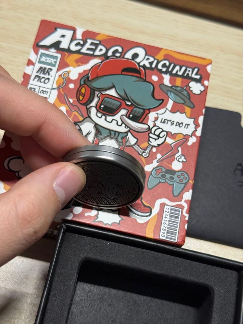 「正規品」ACEdc フィジェットトイ　SS製　限定絶版