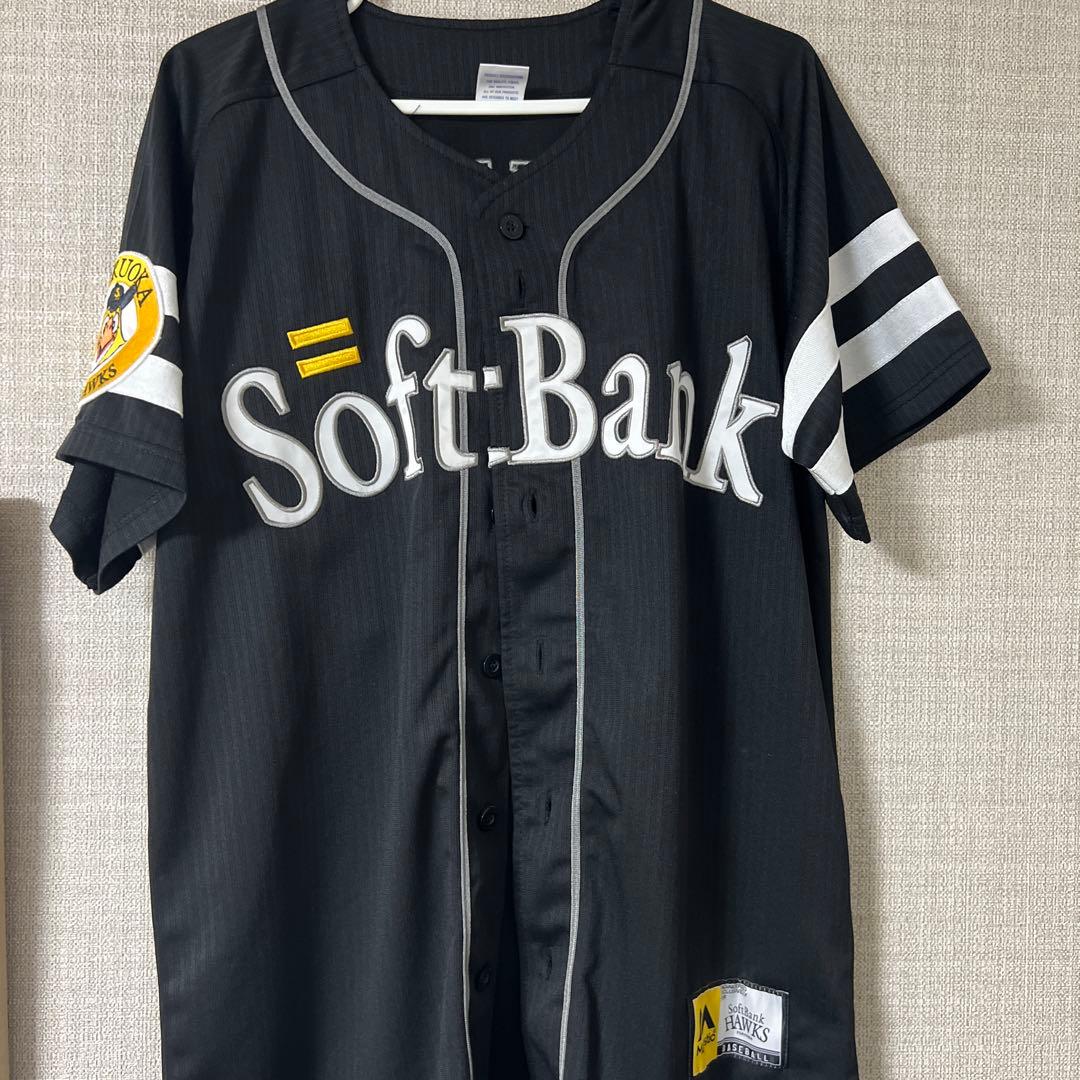ソフトバンクホークス　ビジターユニフォーム栗原選手24 Mサイズ