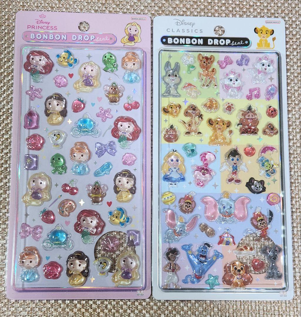 【正規品】ディズニー ボンボンドロップ シール 6種 新品未開封