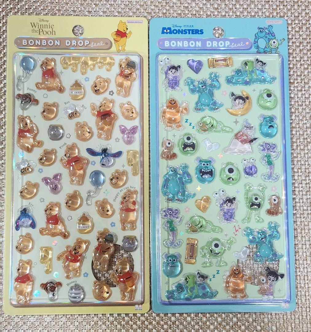 【正規品】ディズニー ボンボンドロップ シール 6種 新品未開封