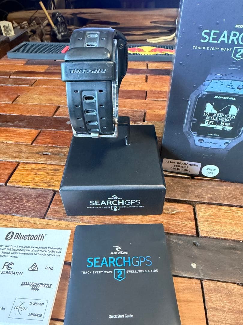 RIP CURL SEARCH GPS 2 ブラック　 多少の傷あり画面に傷無し