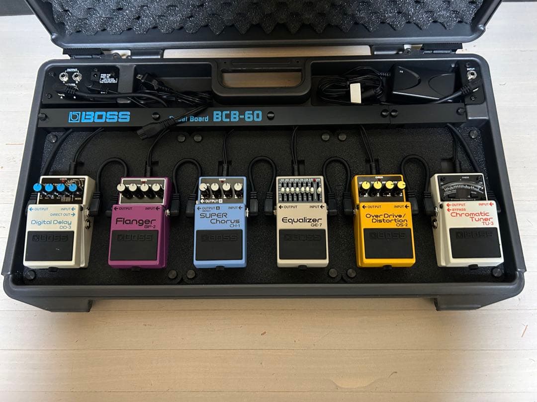 BOSS BCB-60 エフェクターボード BOSSエフェクター6個