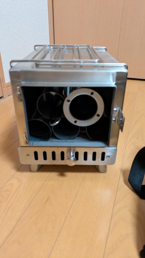 ポータブル ステンレス 薪ストーブ