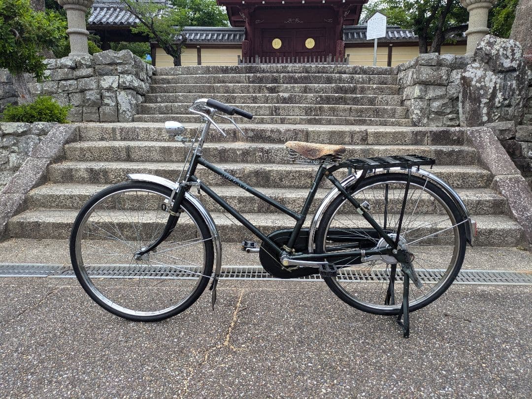 美品　丸石　実用車　昭和　レトロ　自転車