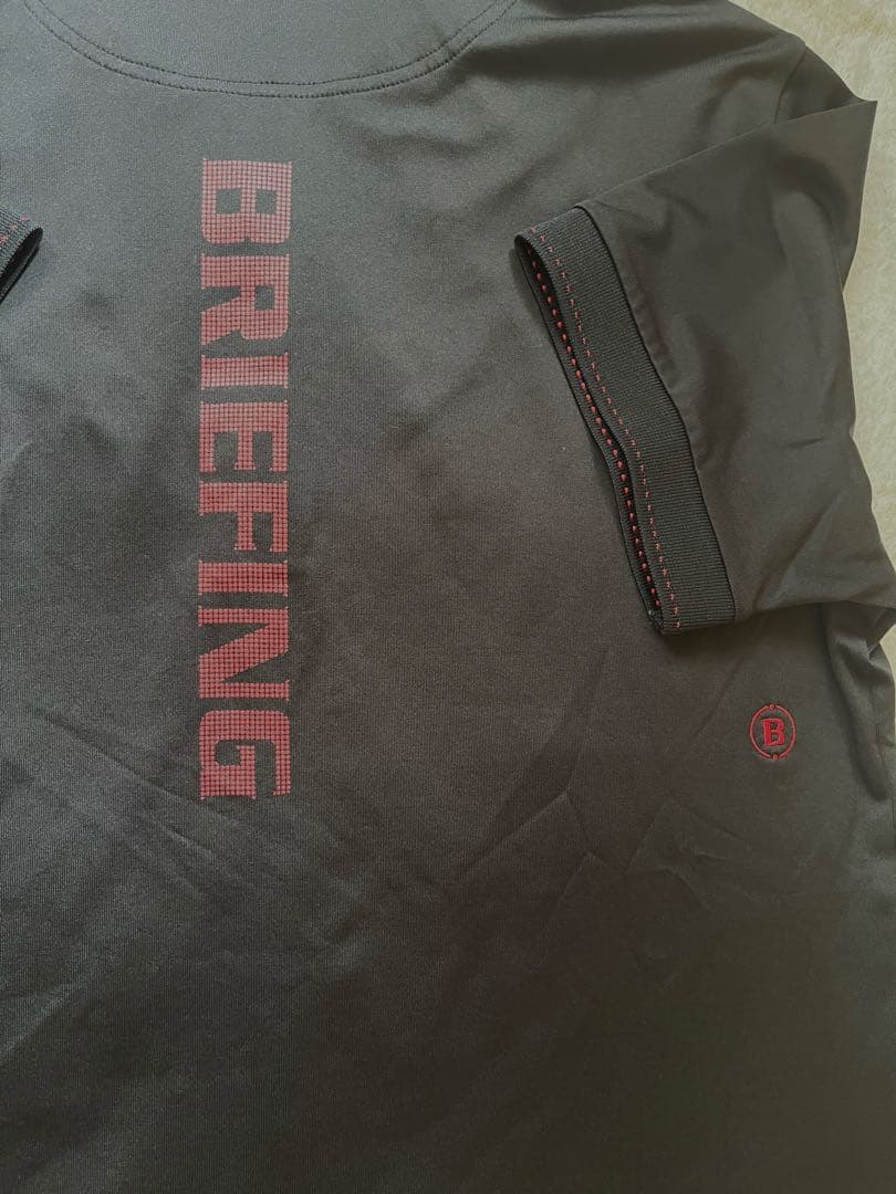 BRIEFING ポロシャツ ブラックL