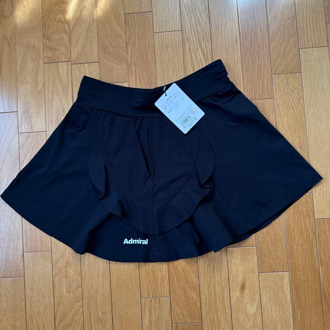 Admiral アドミラル　アーチラインフリルスコート　ブラックM 2025FW