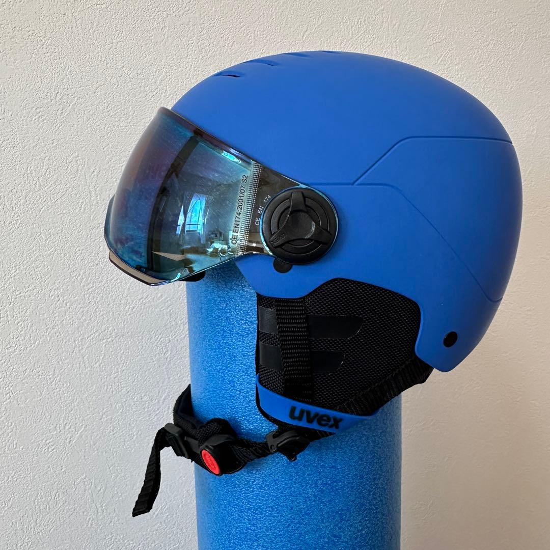 uvex ウベックス 子供用 バイザーヘルメット51-55 cm