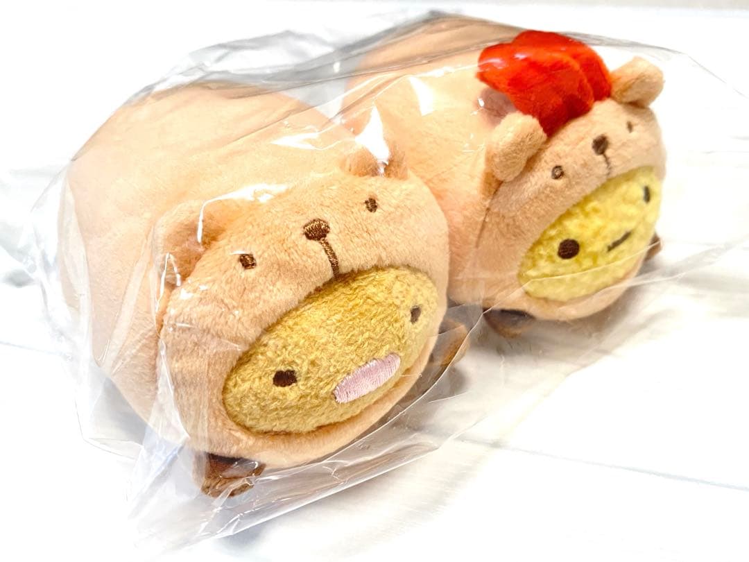 すみっコぐらし どうぶつえん なかよしぬいぐるみ とんかつ＆えびふらいのしっぽ