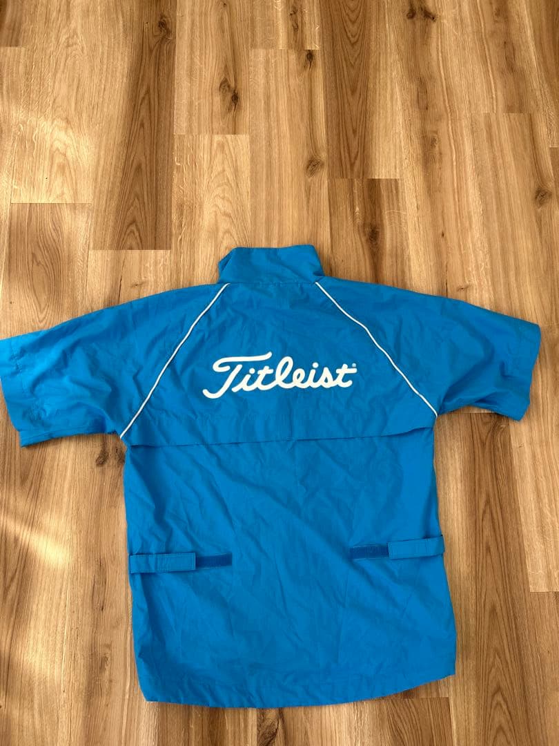 タイトリストTitleist レインウェアセット Lサイズ 青