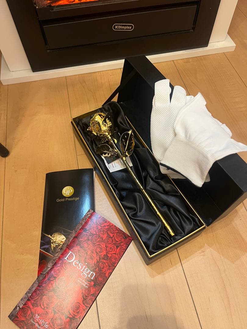 Gold Prestige 金メッキ バラの花