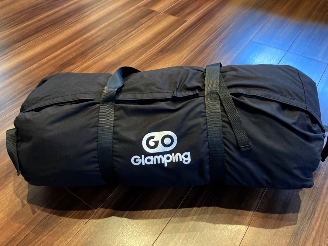 Go glamping 山稜 二又ティピーテント TC 180 黒色▫️使用1回