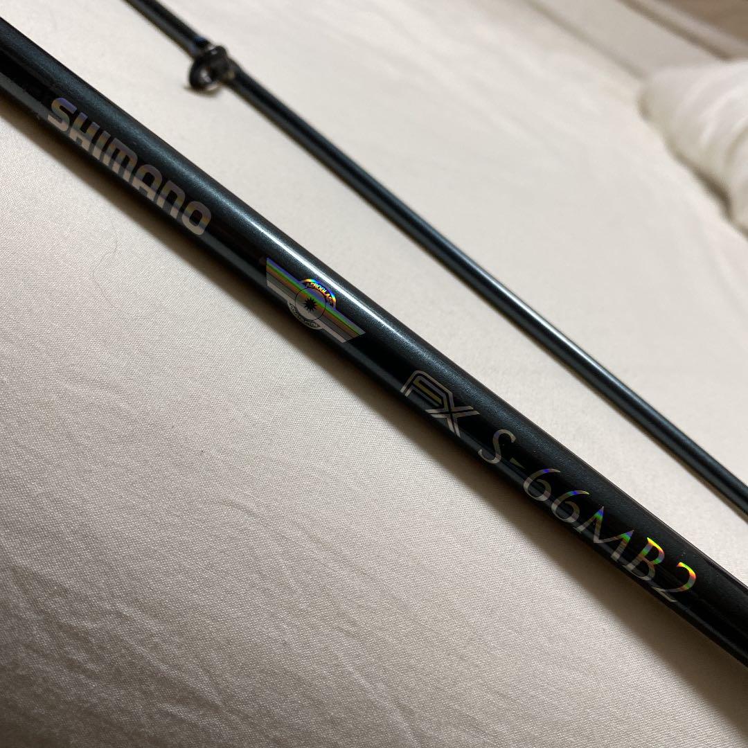 SHIMANO バスロッドFXS-66MB-2 とリールAlivio C3000
