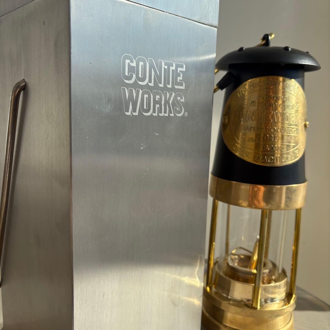 マイナーズランプ　CONTE WORKS 真鍮ブラックM新品未使用