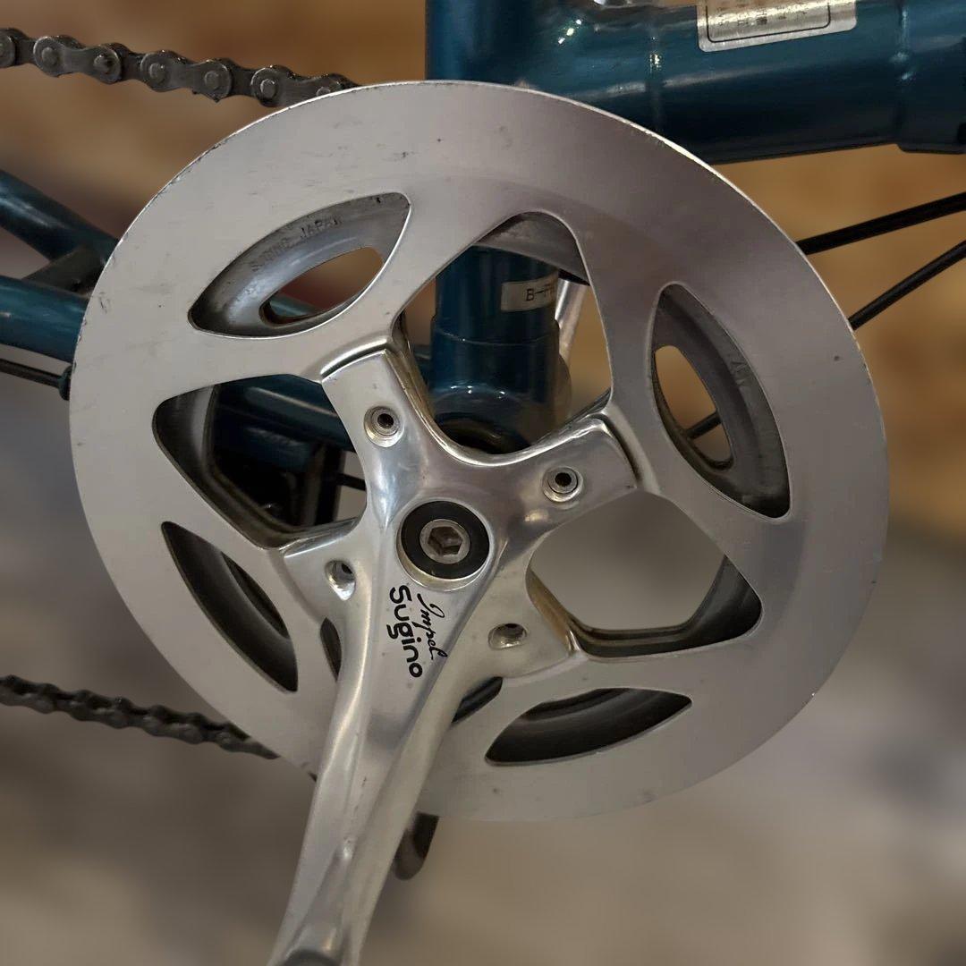 パナソニック　クランクスギノ　折りたたみ自転車　レトロ　 ビンテージ