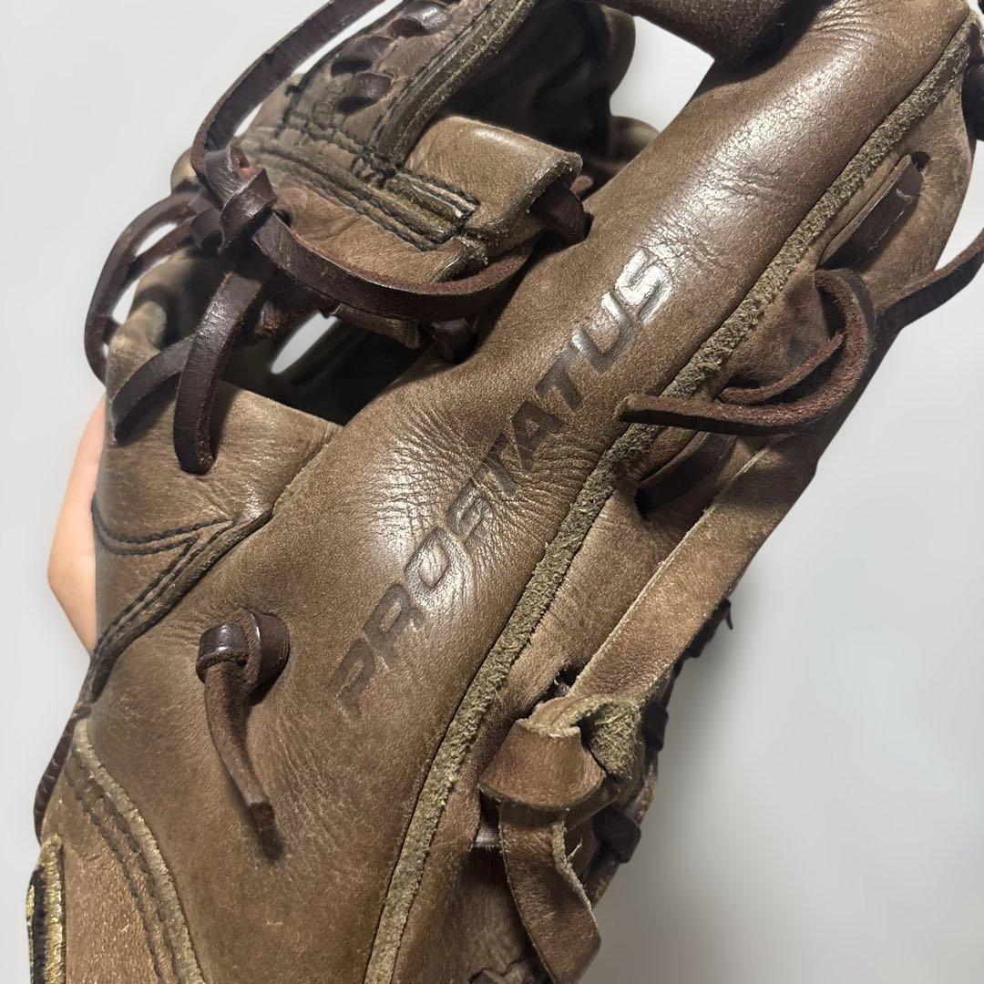 ゼットグローブ 内野手用 ZETTプロステータス 軟式 硬式OK 高校野球対応