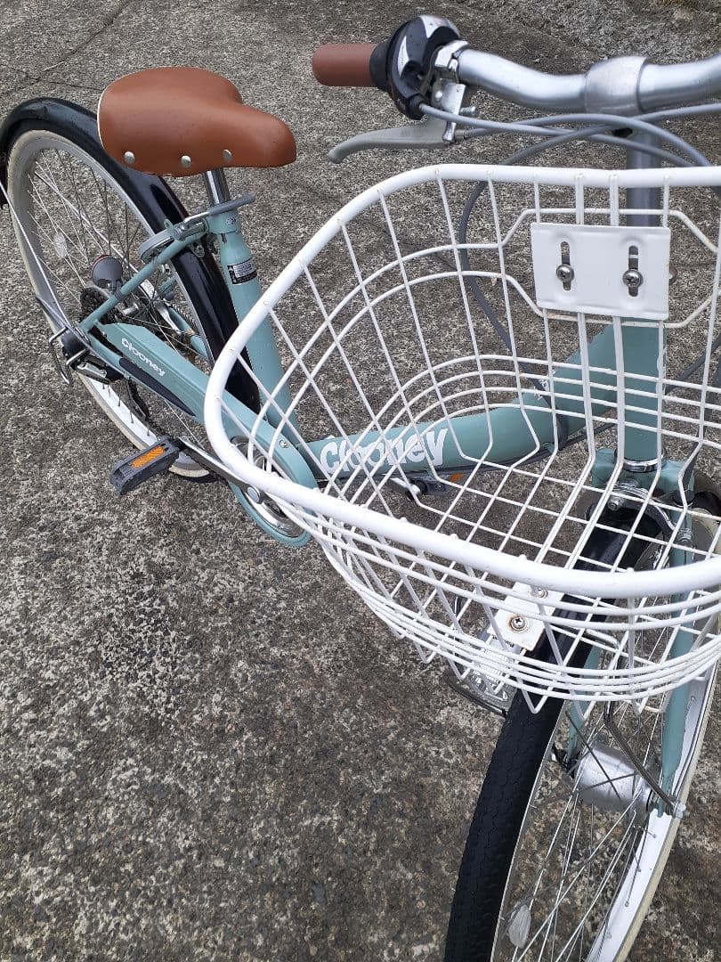 24インチ6段変速式自転車ジュニア美品青森手渡し限定
