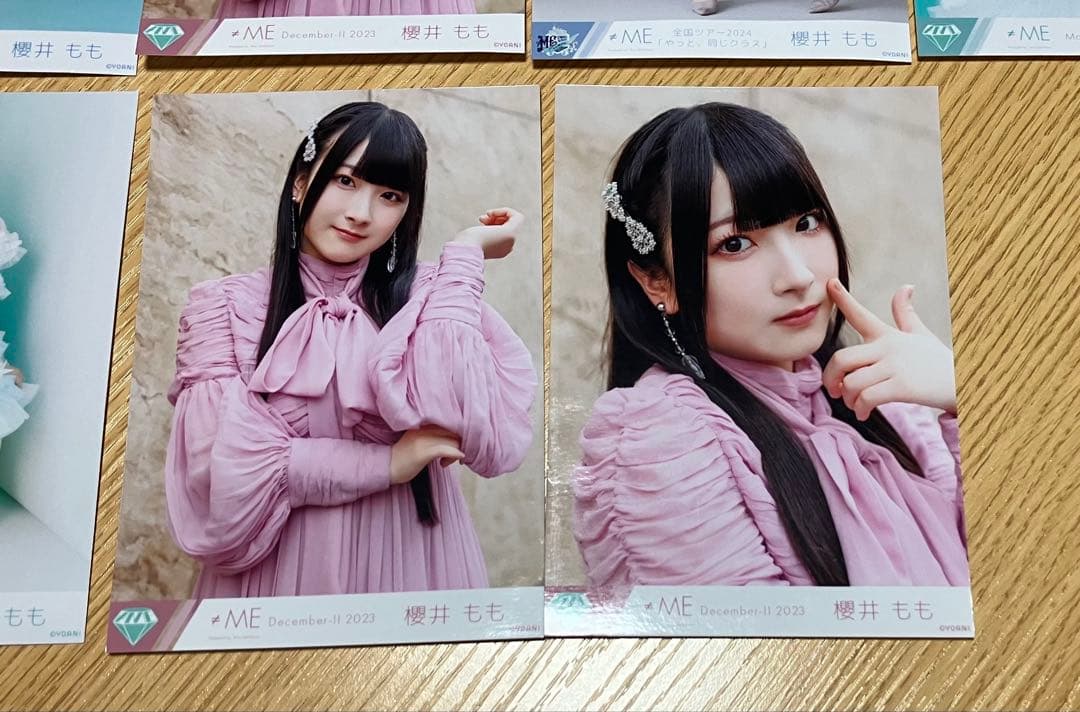 ≠MEノイミー櫻井ももグッズセット スマホチャーム アクリルスタンド 生写真