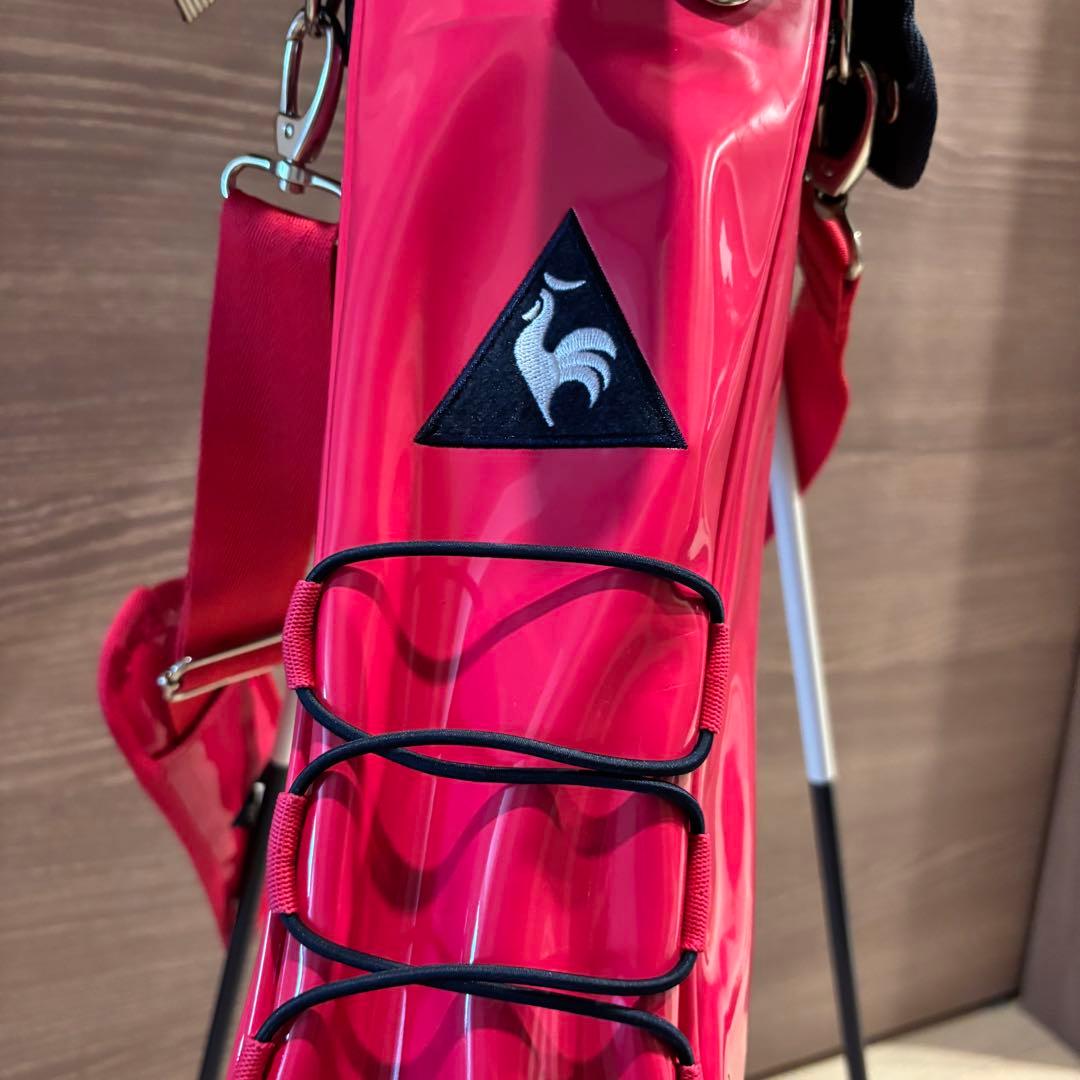 【お値下げ！】 LE COQ SPORTIF ピンク キャディバッグ