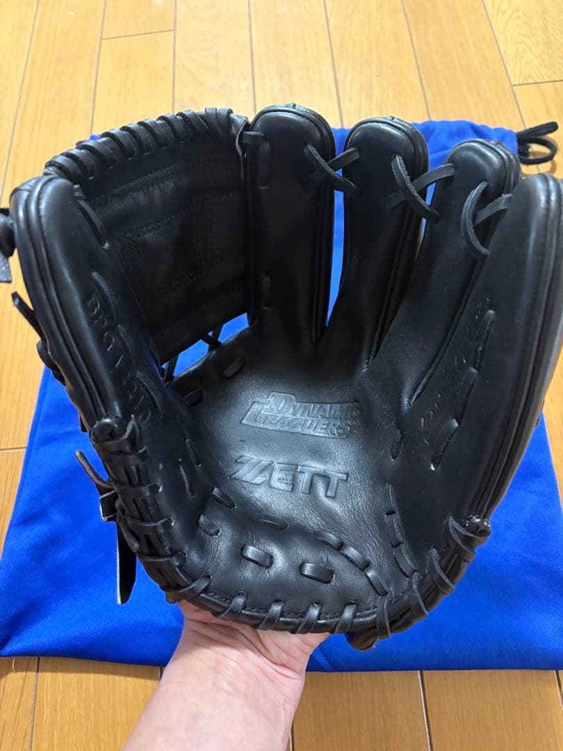 ZETT 硬式内野手用グローブ 黒 未使用