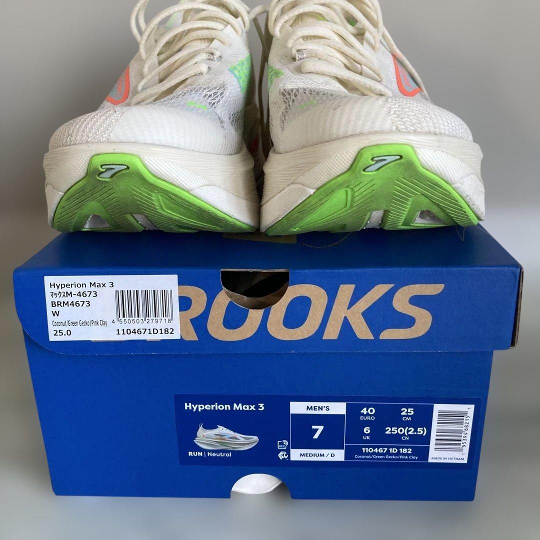 スパイク・シューズ Brooks Hyperion MAX3 25cm