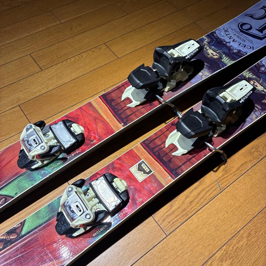 名機icelantic SCOUT SFC&MARKERセット　フリーライド