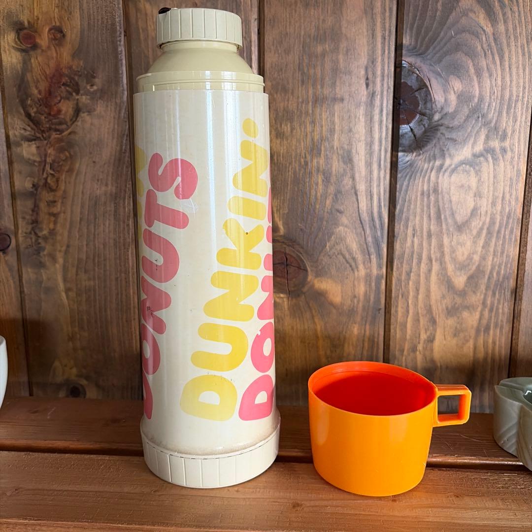 ビンテージ DUNKIN' DONUTS ダンキンドーナツ THERMOS保温
