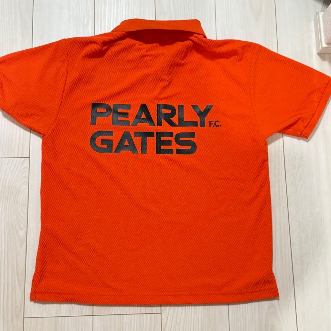 PEARLY GATES F.C. ポロシャツ オレンジ 89