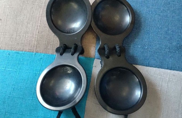フラメンコカスタネット　ハレJale プロフェッショナル　フィブラ黒　現行品　S